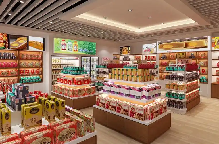 莲香楼纪念品礼店#便利店设计#装修设计#全家便利店