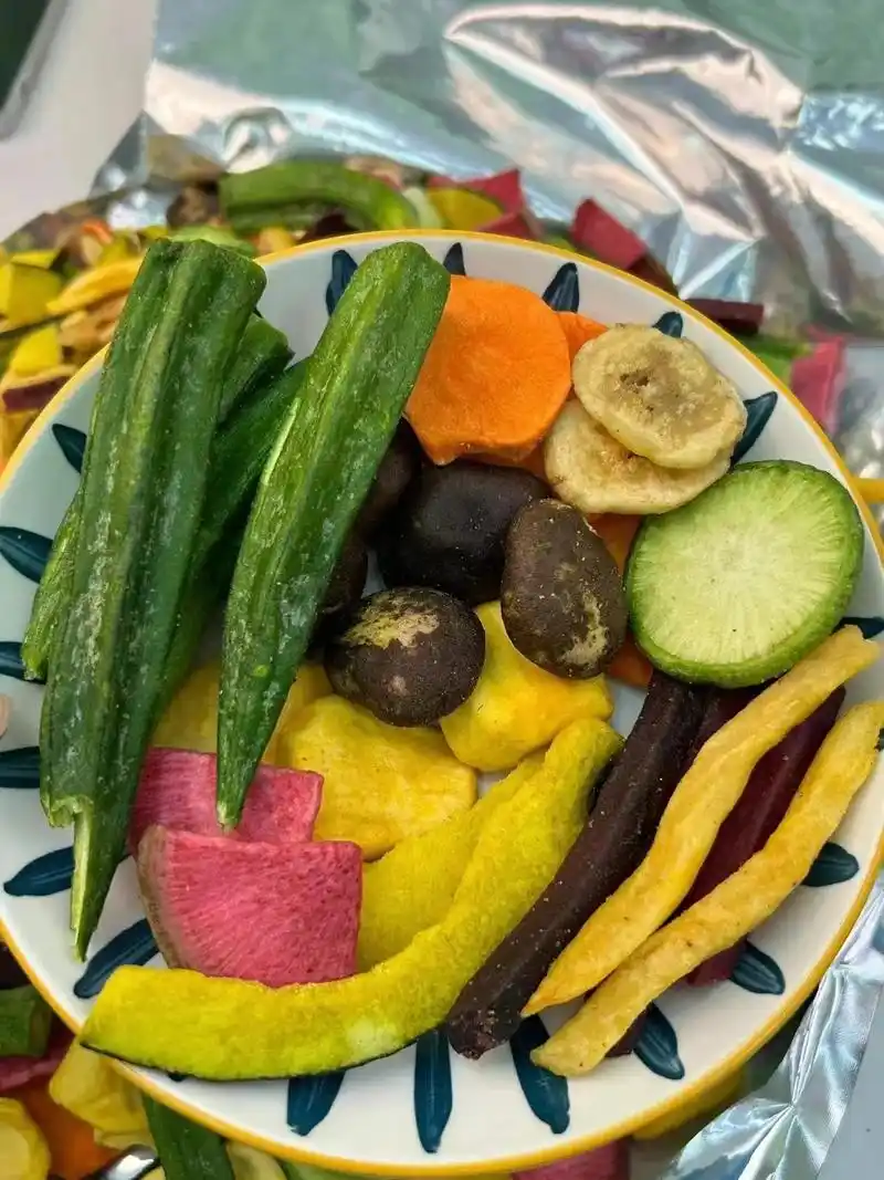 嘎嘎脆的果蔬脆!我不允许你们还没吃过!|| - 抖音