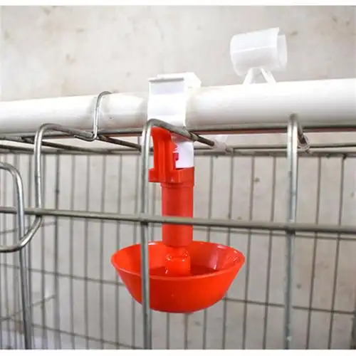 小鸡专用饮水器自动喂水器新款育雏自动饮水碗鸡用钢球乳头饮水碗