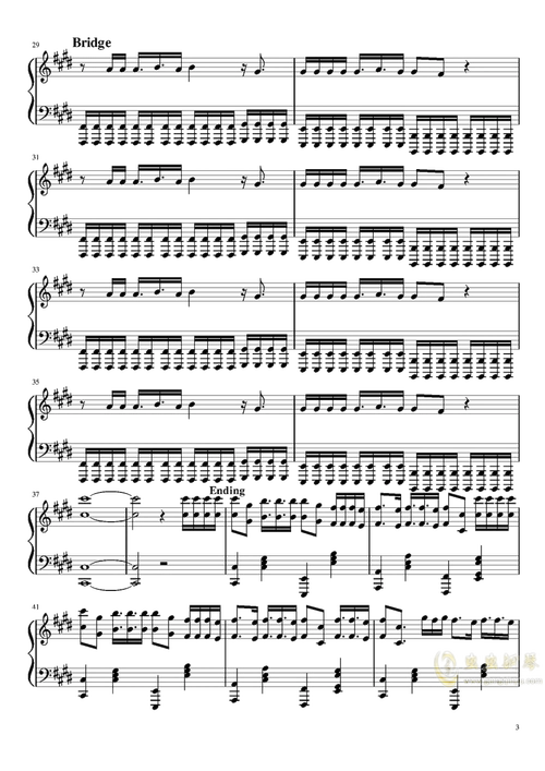 eastofedenfinalversion吉他谱