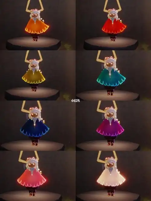 光遇二级斗篷展示花环