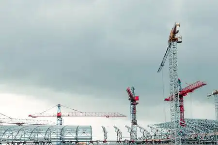 脚手架. 现代土木工程. 当代城市景观.照片