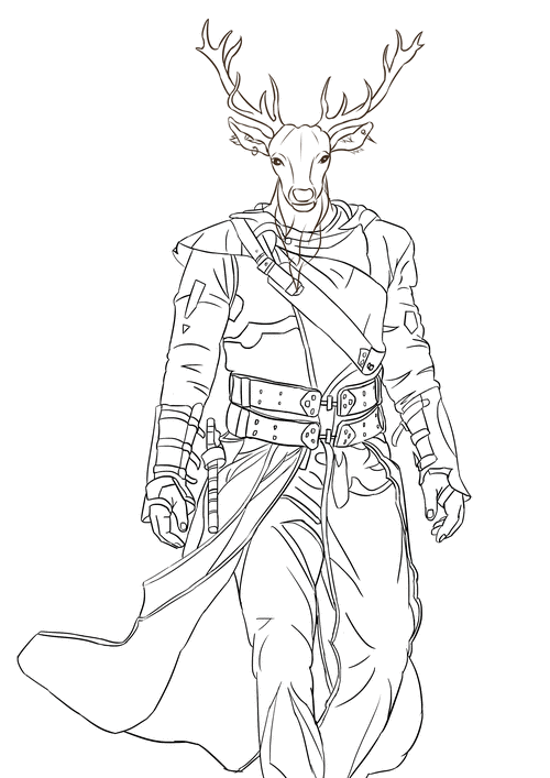 兽人|插画|商业插画|huamaomao - 原创作品 - 站酷 (zcool)