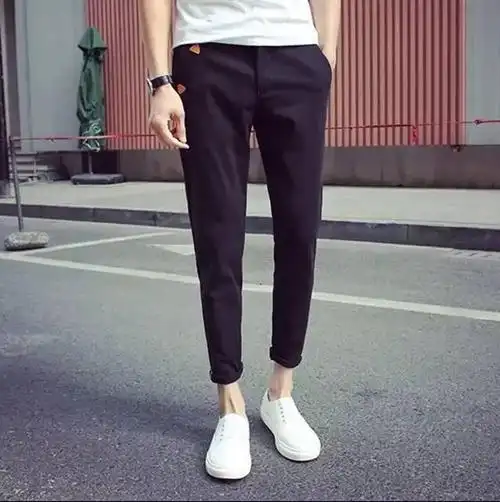 时尚又有型的男士九分裤搭配,你会么?