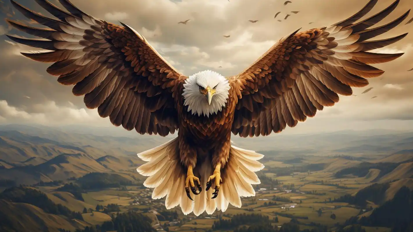 鹰击长空07最霸气的鹰壁纸来袭99