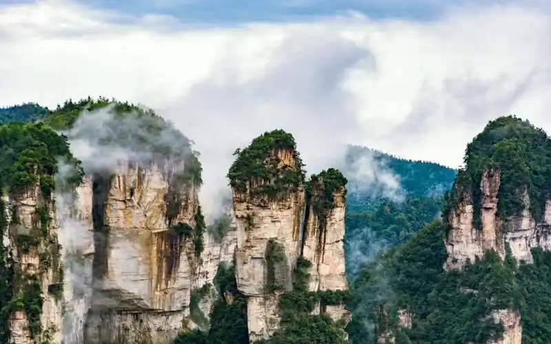 左手长沙右手张家界,初探湘西武陵源,高清壁纸,风景图片-回车桌面