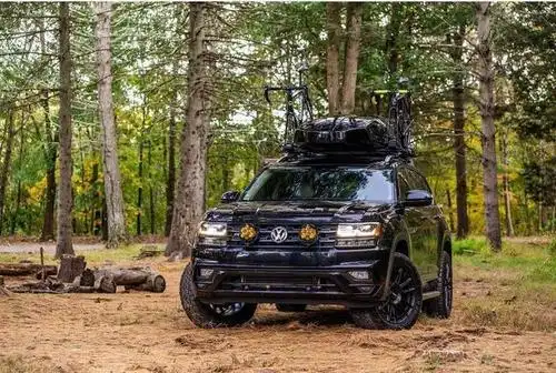 大众途昂户外改装版来了黑武士造型硬派越野装备一个字酷