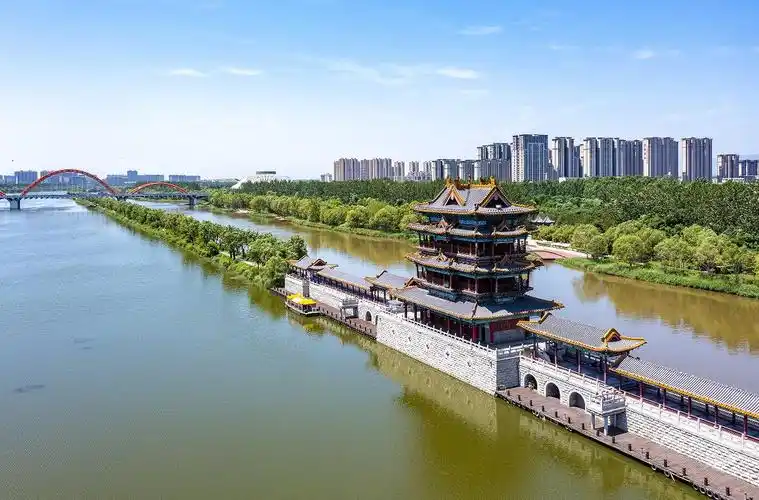 临汾:点靓汾河岸 打造城市会客厅