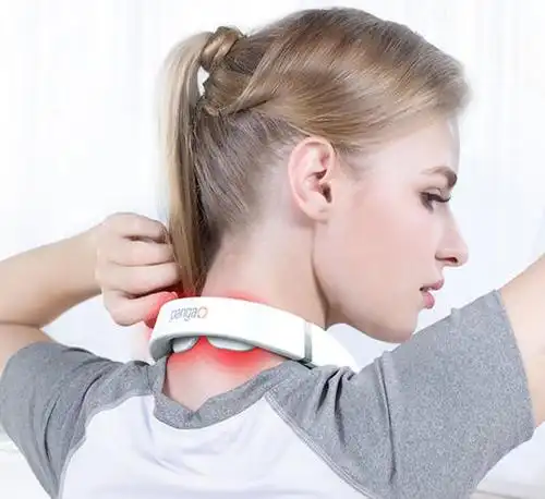 攀高旗舰新品无线遥控配备多功能电极片礼品盒智能颈椎按摩仪肩颈背部