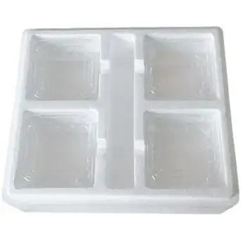 蓝莓泡沫箱子1斤2斤装蓝莓快递专用125g包装盒枸杞打包盒保鲜泡沫