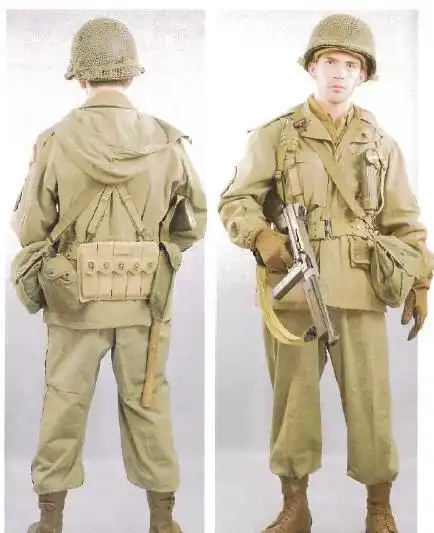 二战美国陆军军装以及单兵装备