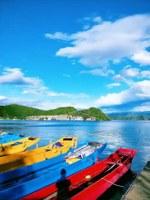 云南记忆五…… 最美泸沽湖,人间处女地 写美篇  迷人的里格半岛风景