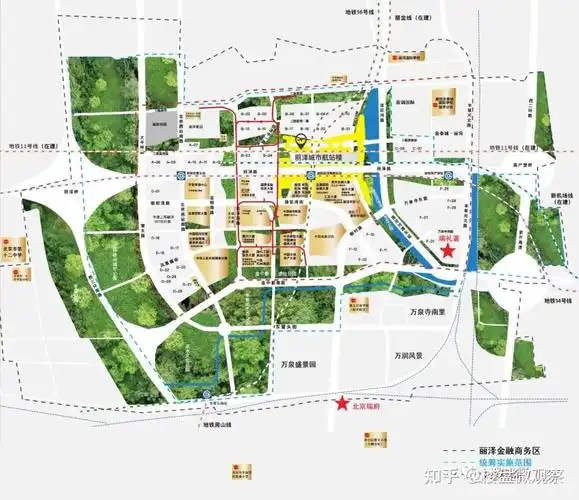 丰台买房看丽泽附丽泽金融商务区规划动图