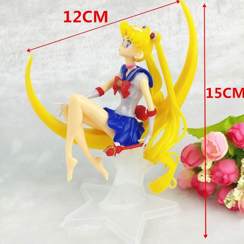 月亮公主美少女孩生日烘焙蛋糕装饰摆插件水冰月派对装扮公仔娃娃