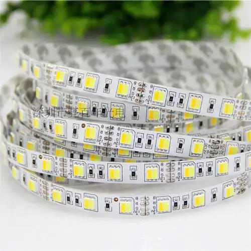 灯带led12v调色调光暖白双色软灯二合一5630led灯带