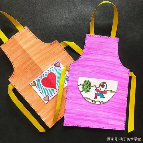 可爱的创意手工小围裙