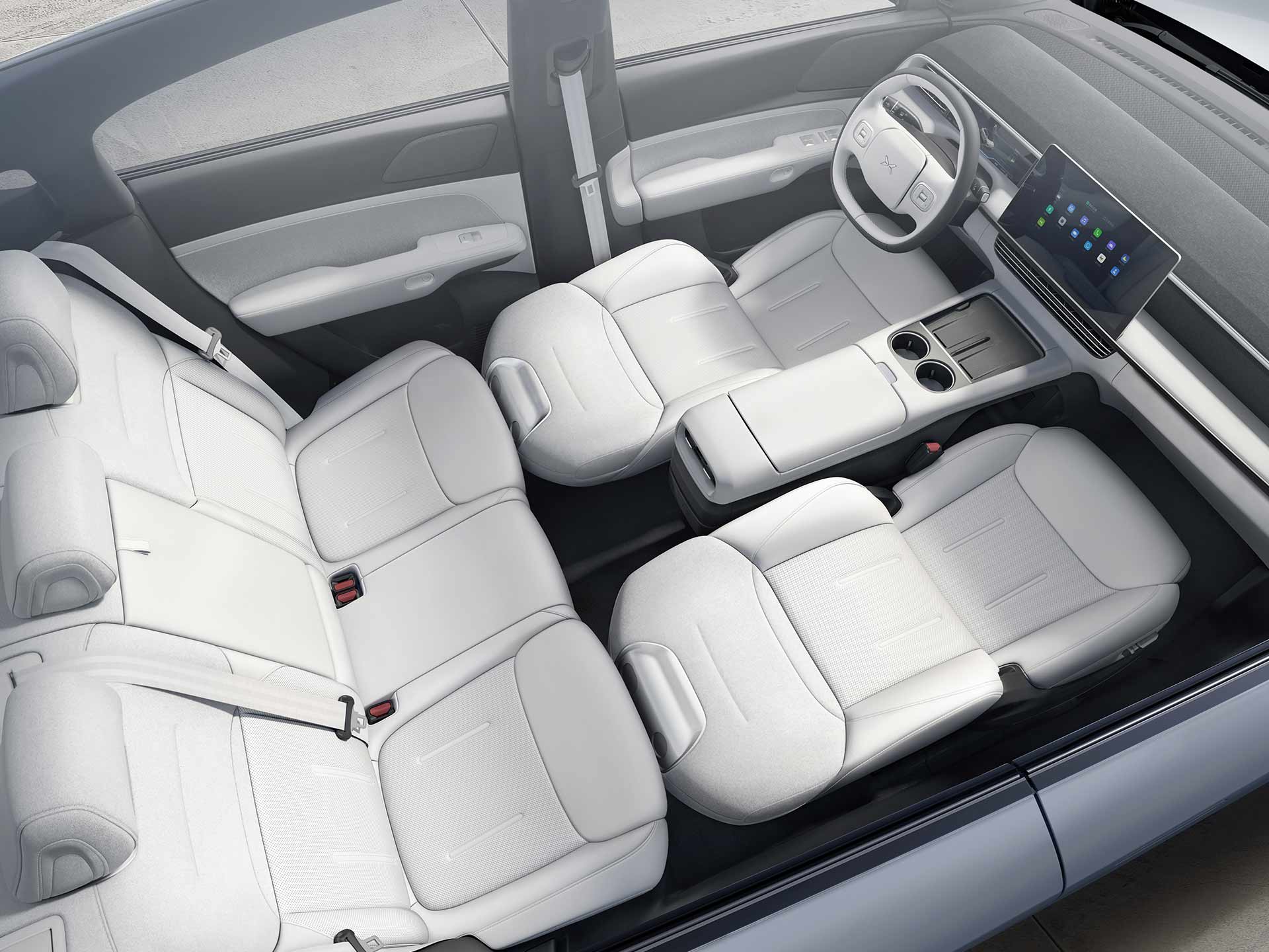 小鹏G6内饰设计