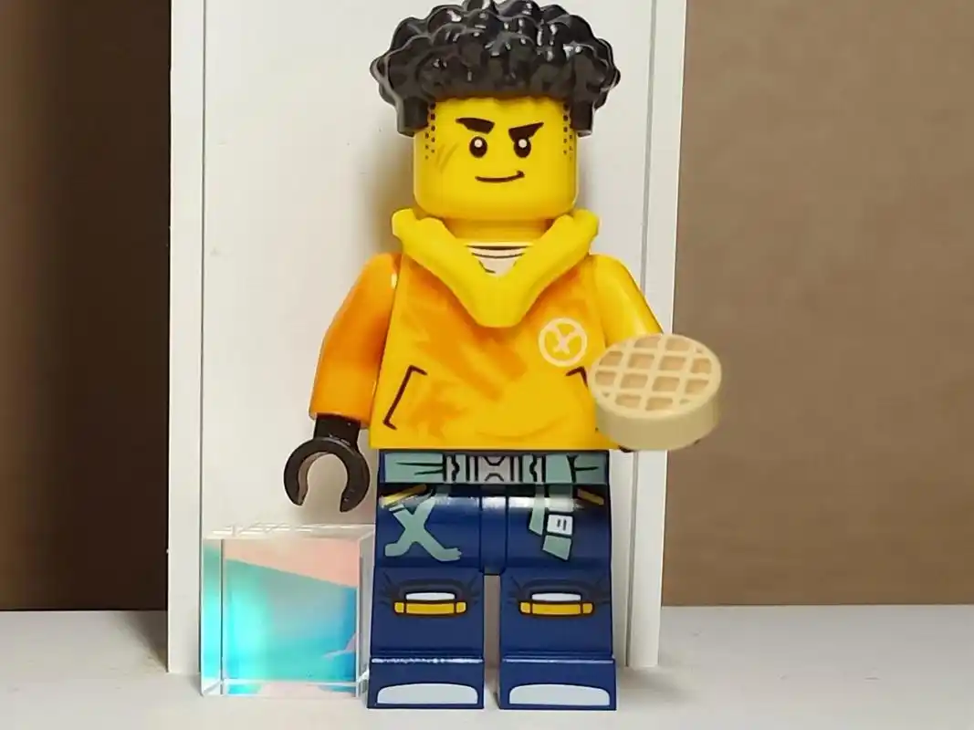 乐高幻影忍者阿林 乐高幻影忍者17季阿林   改造  加了一个兜帽 欢迎