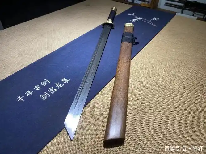 手工作百炼钢锦衣卫战刀,鉴赏