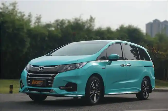 本田奥德赛改色电光蒂芙尼浪漫的色彩