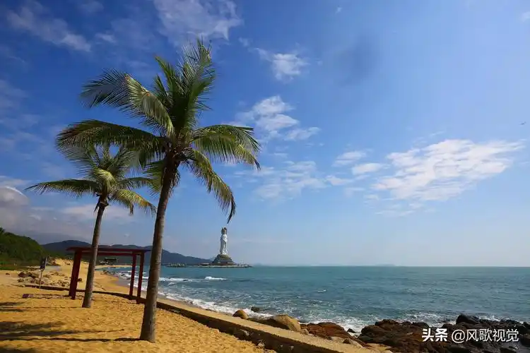 三亚南山:冬日美景引游人