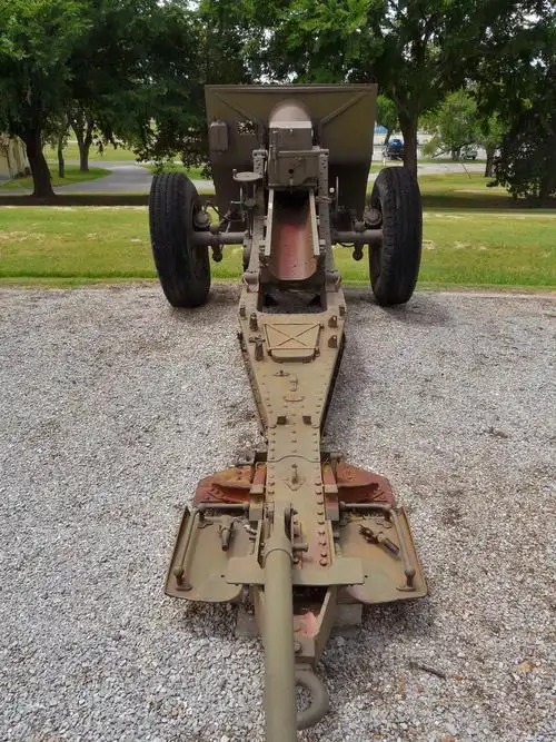 美军法制m1917a1 155毫米榴弹炮