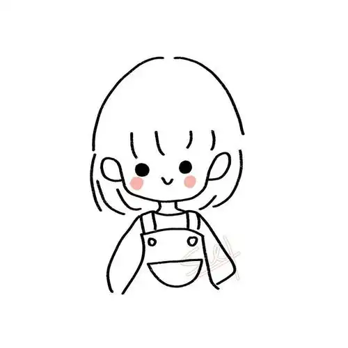 短发女孩简笔画教程卡通女生短发简笔画短发女生图片简笔画图片少儿