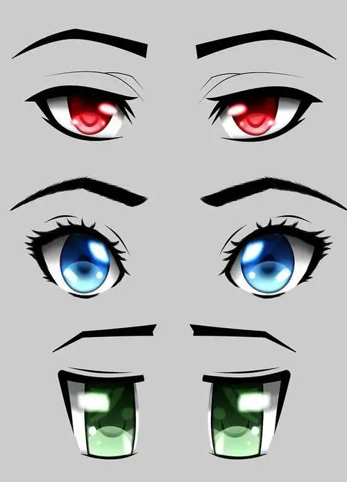 眼睛怎么画?动漫眼睛绘画教程!