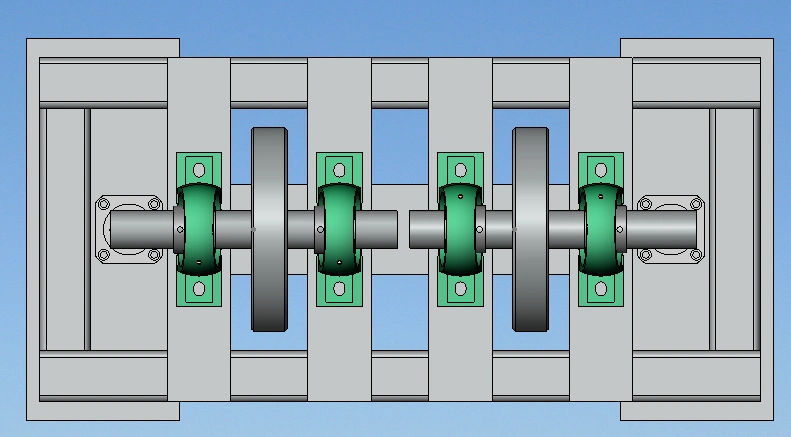 偏心轮往复结构