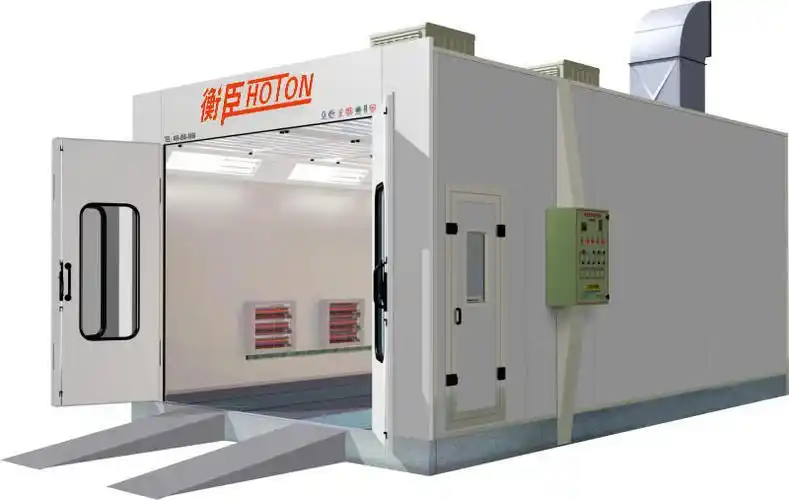 中德众联电烤顶置式烤漆房tg100