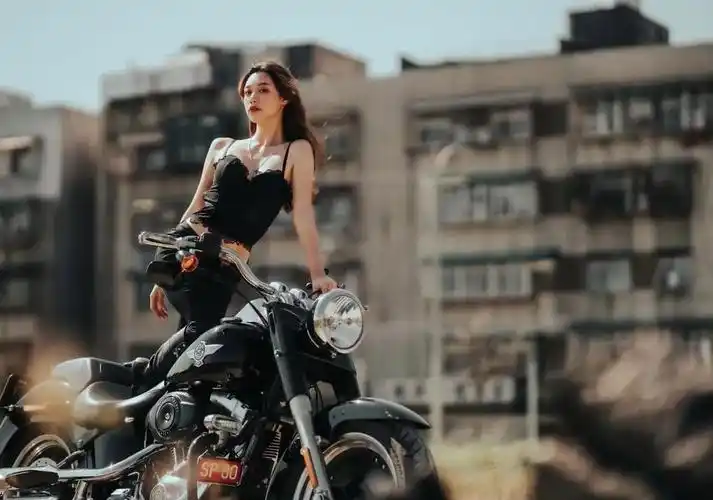摩托车#哈雷戴维森机车美女哈雷戴维森(harley da