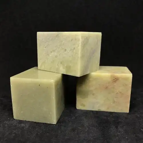 x4青田石练习章料 印章石料 篆刻石料书法印章 印石章料【图片 价格