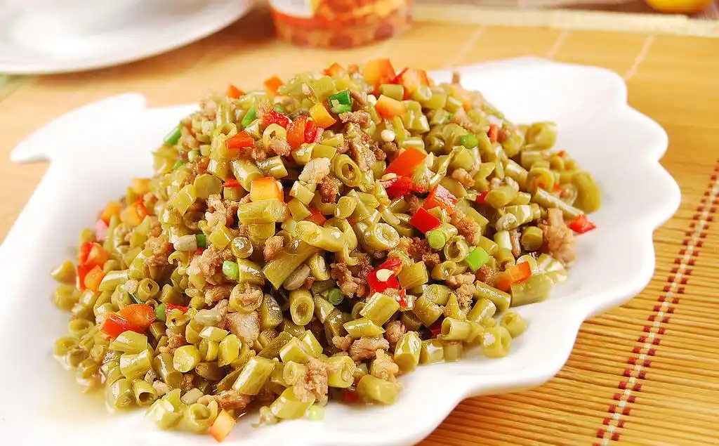 酸豆角炒肉末,家常做法,好吃又下饭