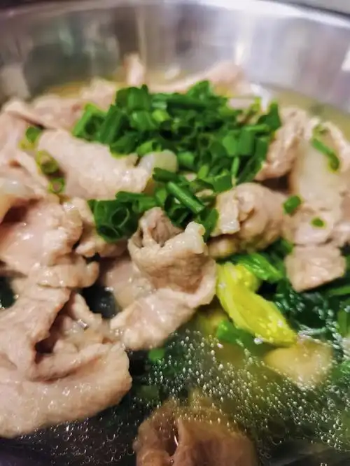 牛骨滑肉汤嫩滑好喝