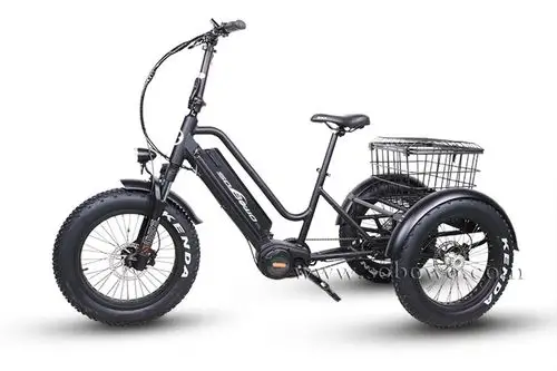 sobowo n2 three wheel 750w mid motor electric tricycle e bike