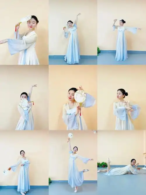 古典舞舞蹈动作拍照合集