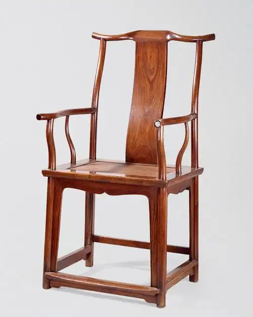 3583 明晚期 黄花梨四出头官帽椅