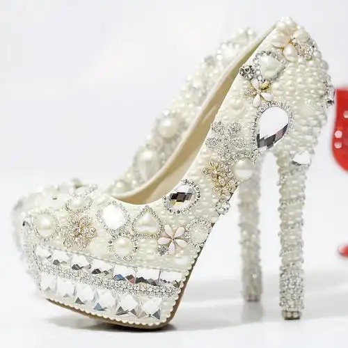 platform bridal shoes price