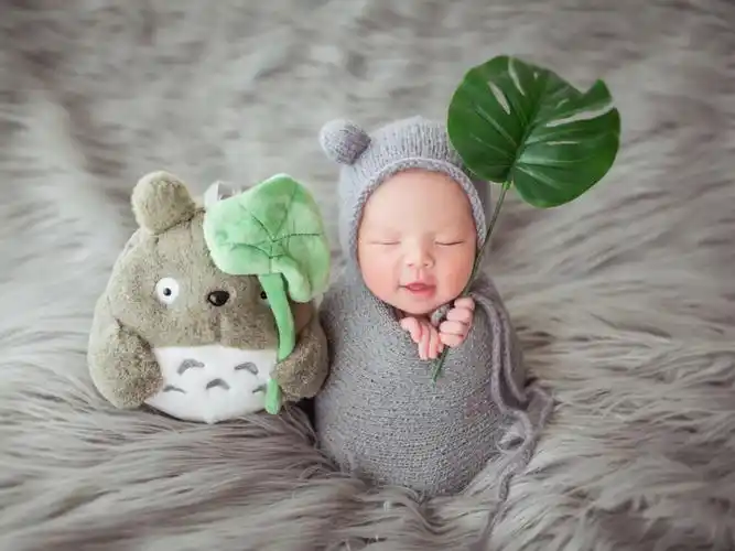 宝宝的新生儿写真