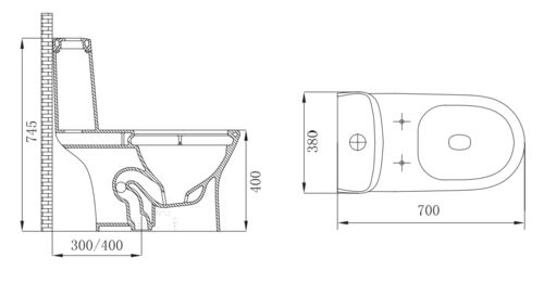九牧jomoo 11299-2-1/31p-1连体坐便器