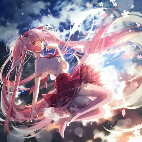 粉色系二次元图片