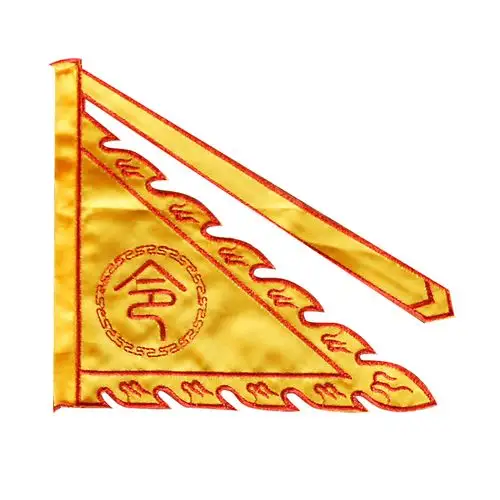 道教仙家五色全套旗子小号五方令旗刺绣令字刺绣