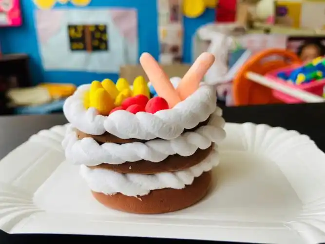 一起动手丰富娃娃家吧#太空泥手工制作  #太空泥美食