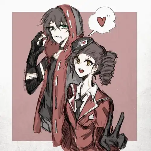 摸鱼复健,好久没画了 持枪天使.