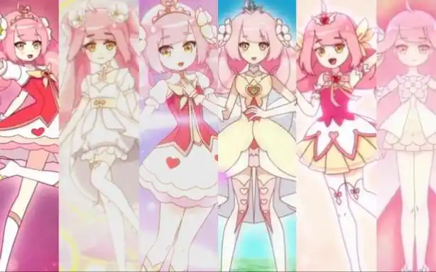 盘点小花仙中雪城爱的全部变身