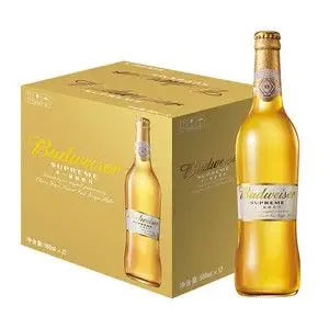 000人付款淘宝budweiser/百威 百威金尊啤酒 单一麦芽精酿啤酒 500ml*