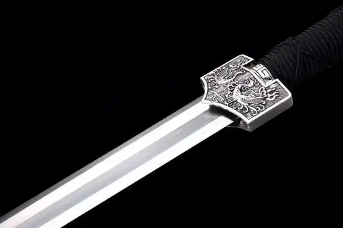 银白四兽高碳钢八面汉剑|汉剑|性能高碳钢