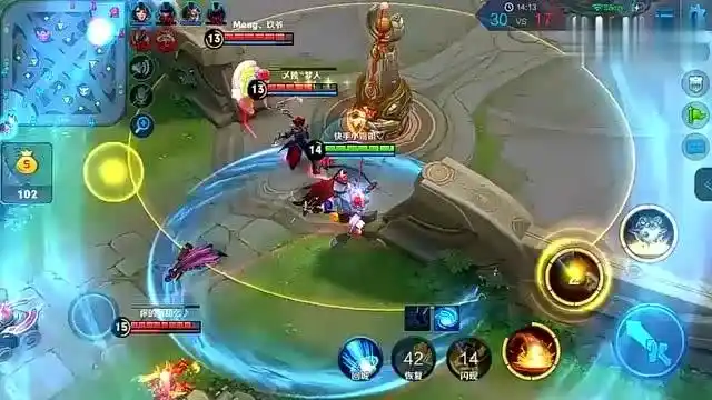 王者荣耀:小鲁班残血,大乔开车速度上车,手速快是我的错吗