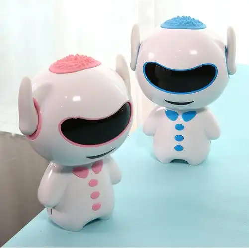 儿童礼品早教智能机器人语音互动儿童学习wifi情感玩具可定制logo