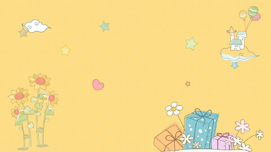 可爱卡通背景图片